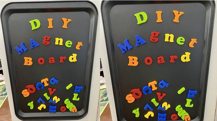 DIY Magnet Board | Easy & Inexpensive