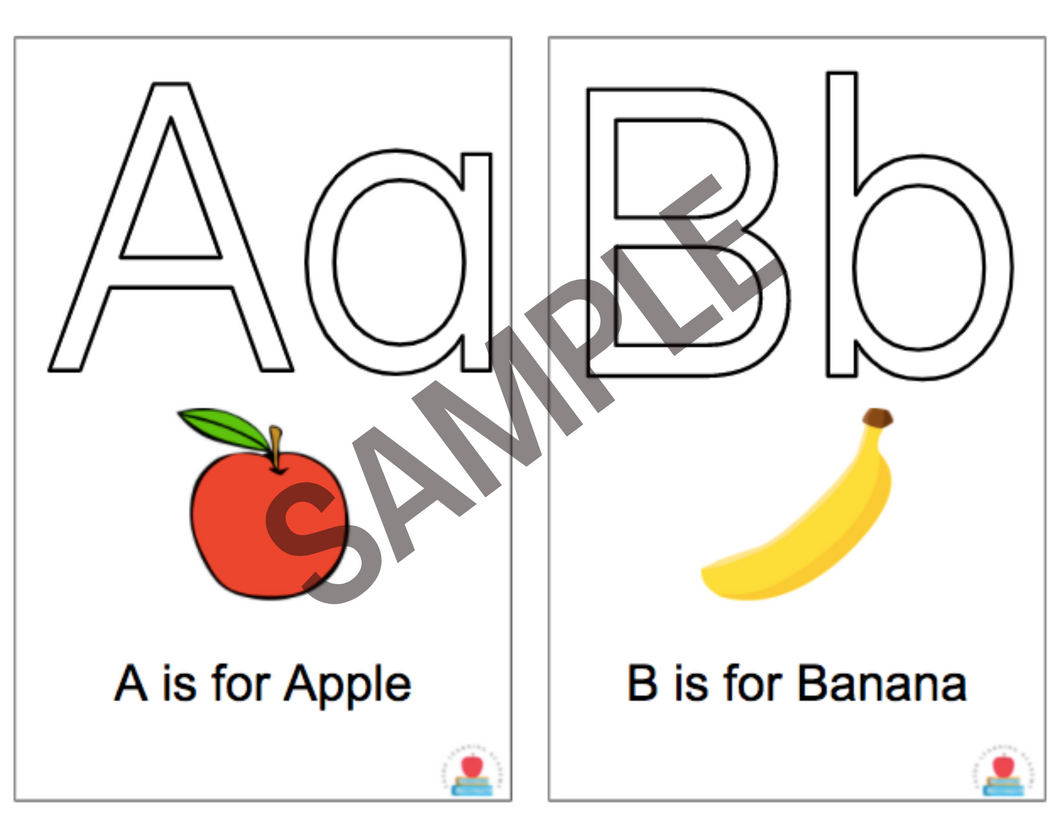 Alphabet Tracing & Play-Doh Cards